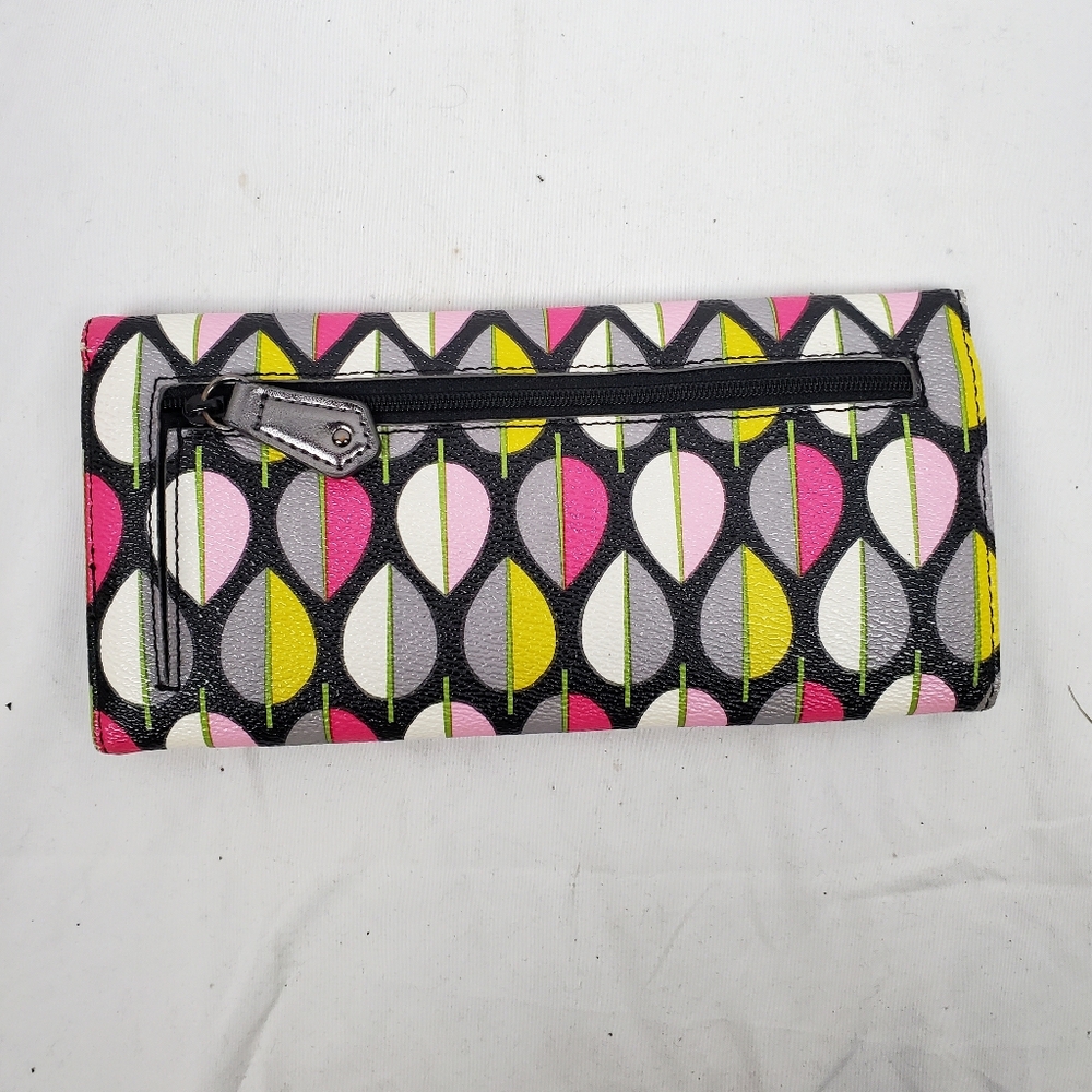 Vera Bradley Moon Drop Accordion Wallet - Picture 2 of 9